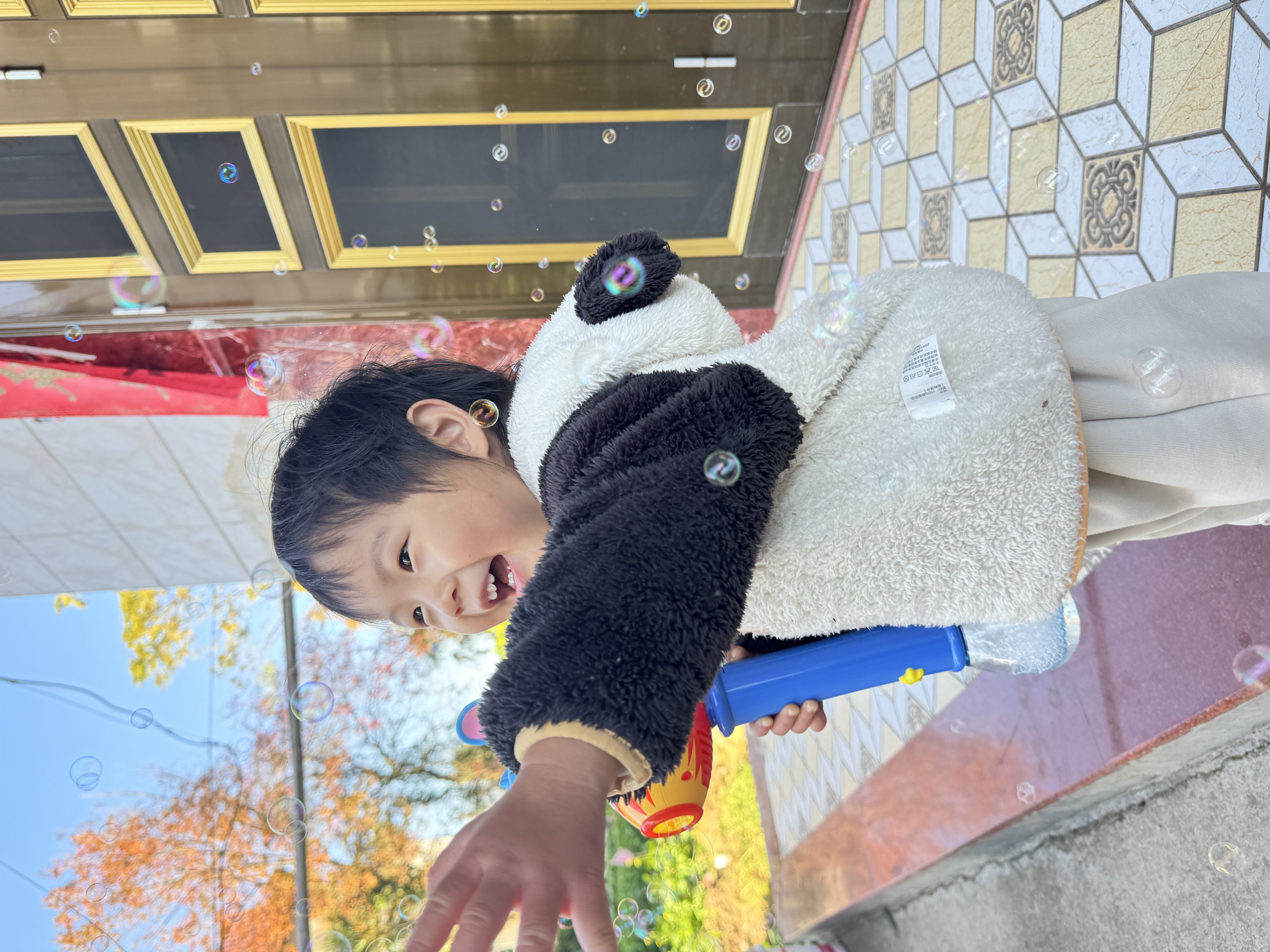 吹泡泡